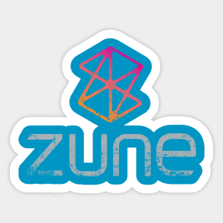 ZUNE Sticker